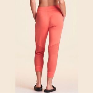 Coral Pink Alala Heron Joggers, Size M